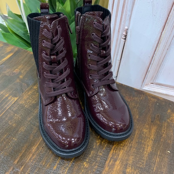 Sam Edelman Girls Combat Boots - Picture 2 of 8